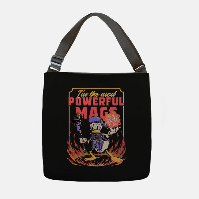 Powerful Duck Mage-None-Adjustable Tote-Bag-Studio Mootant