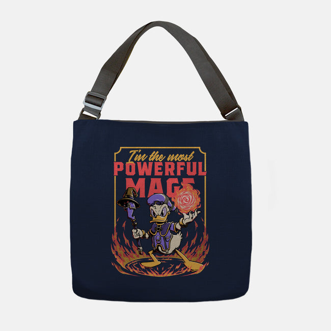 Powerful Duck Mage-None-Adjustable Tote-Bag-Studio Mootant