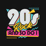 Rock Retro-Womens-Fitted-Tee-Studio Mootant