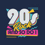 Rock Retro-Womens-Fitted-Tee-Studio Mootant
