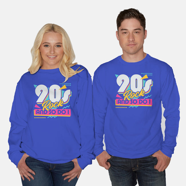 Rock Retro-Unisex-Crew Neck-Sweatshirt-Studio Mootant