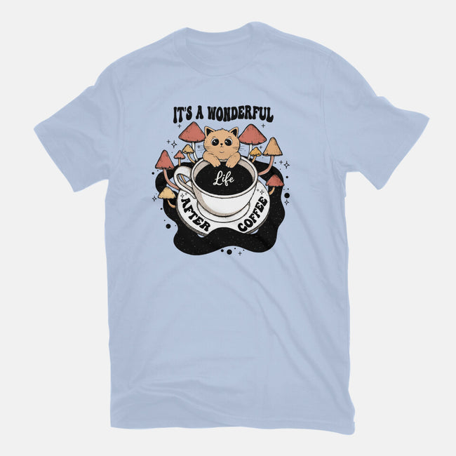 It's A Wonderful Life After Coffee-Mens-Premium-Tee-Trendlory