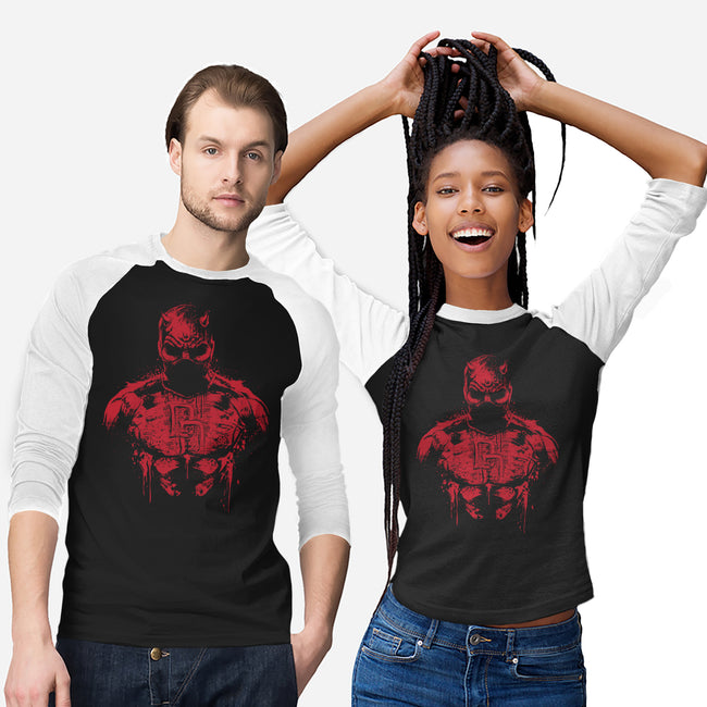 The Man Without Fear-Unisex-Baseball-Tee-DrMonekers