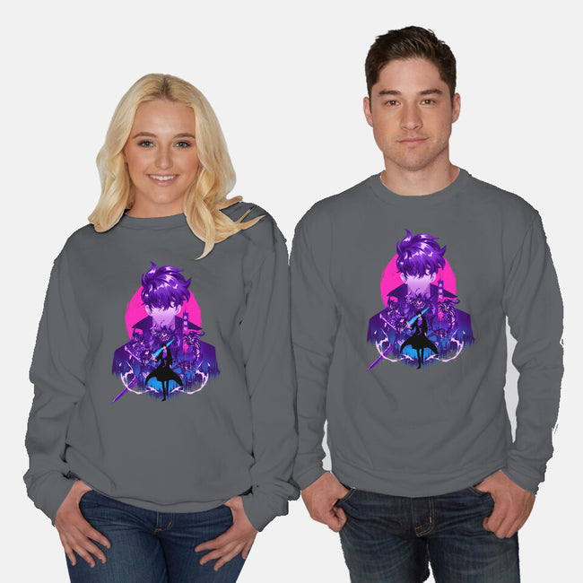 Arise Warrior-Unisex-Crew Neck-Sweatshirt-hypertwenty