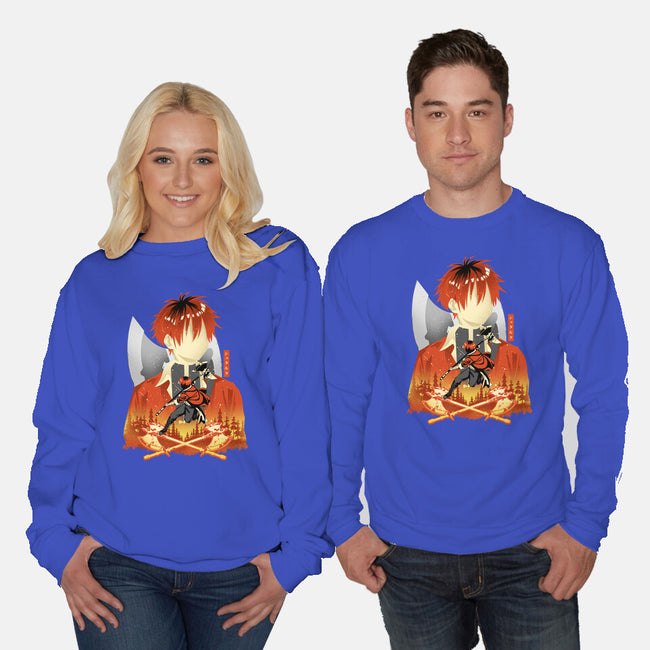 Stark The Warrior-Unisex-Crew Neck-Sweatshirt-hypertwenty