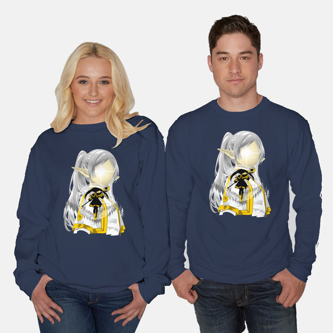 Best Mentor Mage Frieren-Unisex-Crew Neck-Sweatshirt-hypertwenty
