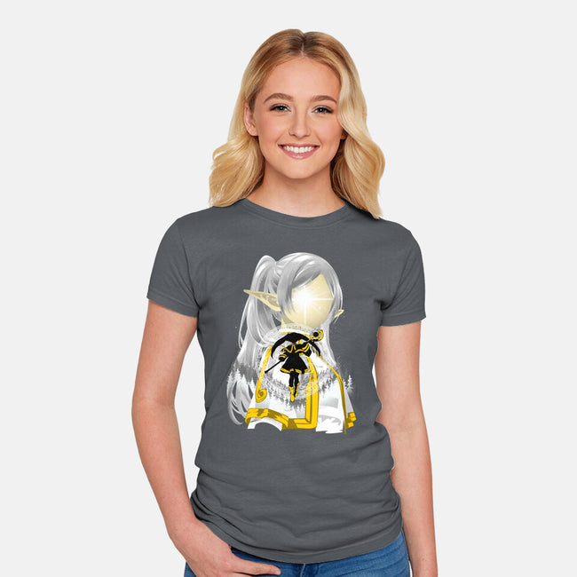Best Mentor Mage Frieren-Womens-Fitted-Tee-hypertwenty