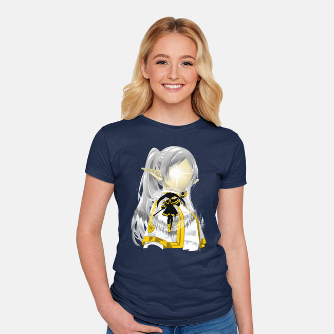 Best Mentor Mage Frieren-Womens-Fitted-Tee-hypertwenty