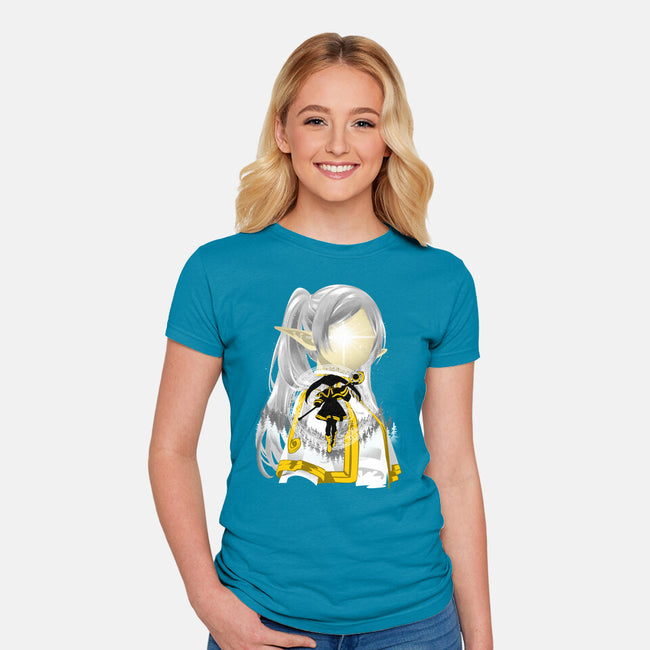 Best Mentor Mage Frieren-Womens-Fitted-Tee-hypertwenty