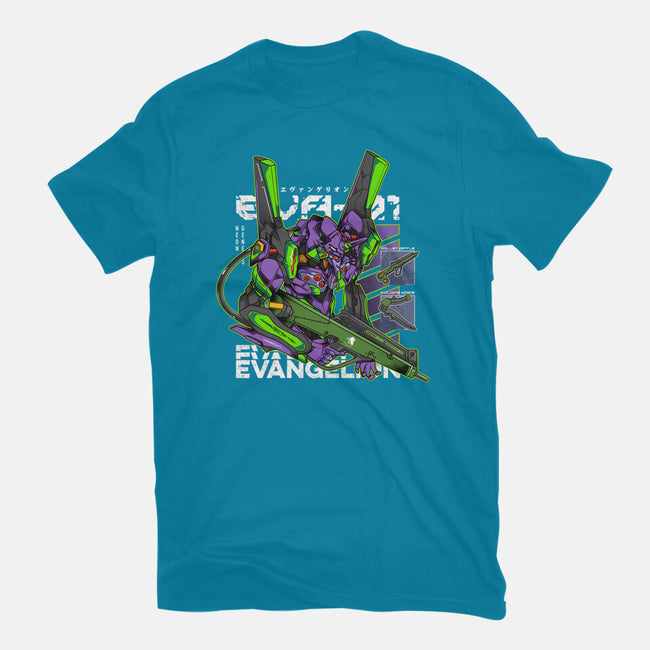 Evangelion 01-Womens-Fitted-Tee-hirolabs