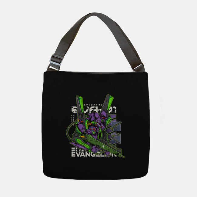 Evangelion 01-None-Adjustable Tote-Bag-hirolabs