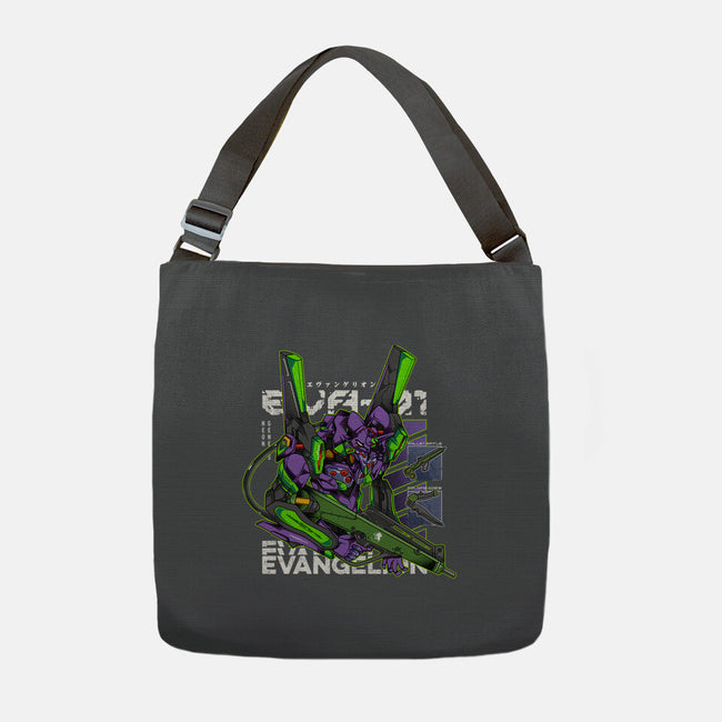 Evangelion 01-None-Adjustable Tote-Bag-hirolabs