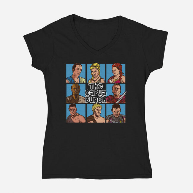 The Capua Bunch-Womens-V-Neck-Tee-AndreusD