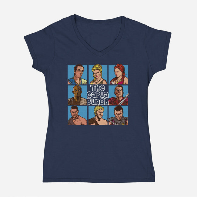 The Capua Bunch-Womens-V-Neck-Tee-AndreusD