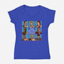 The Capua Bunch-Womens-V-Neck-Tee-AndreusD