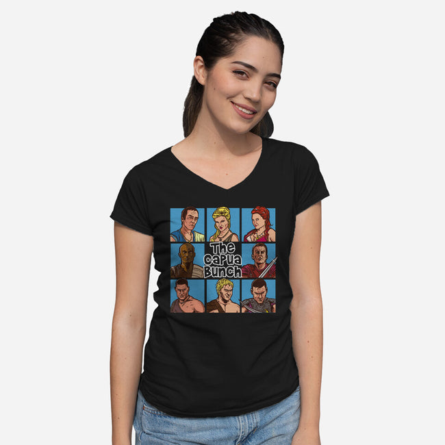 The Capua Bunch-Womens-V-Neck-Tee-AndreusD
