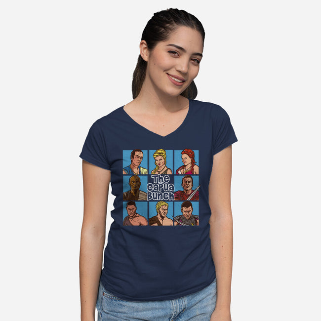 The Capua Bunch-Womens-V-Neck-Tee-AndreusD