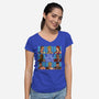 The Capua Bunch-Womens-V-Neck-Tee-AndreusD