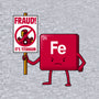 Iron Against Fraud-Womens-Fitted-Tee-patrickgp