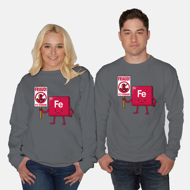 Iron Against Fraud-Unisex-Crew Neck-Sweatshirt-patrickgp