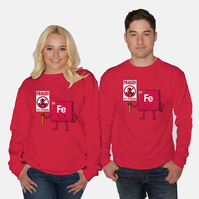 Iron Against Fraud-Unisex-Crew Neck-Sweatshirt-patrickgp