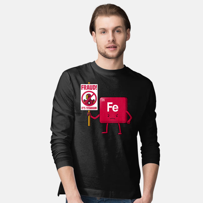Iron Against Fraud-Mens-Long Sleeved-Tee-patrickgp