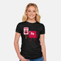 Iron Against Fraud-Womens-Fitted-Tee-patrickgp