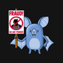 Bats Against Fraud-Womens-Fitted-Tee-patrickgp