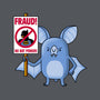 Bats Against Fraud-Womens-Fitted-Tee-patrickgp