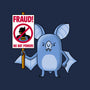 Bats Against Fraud-Womens-Fitted-Tee-patrickgp