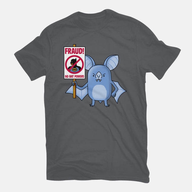 Bats Against Fraud-Womens-Fitted-Tee-patrickgp