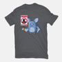 Bats Against Fraud-Womens-Fitted-Tee-patrickgp