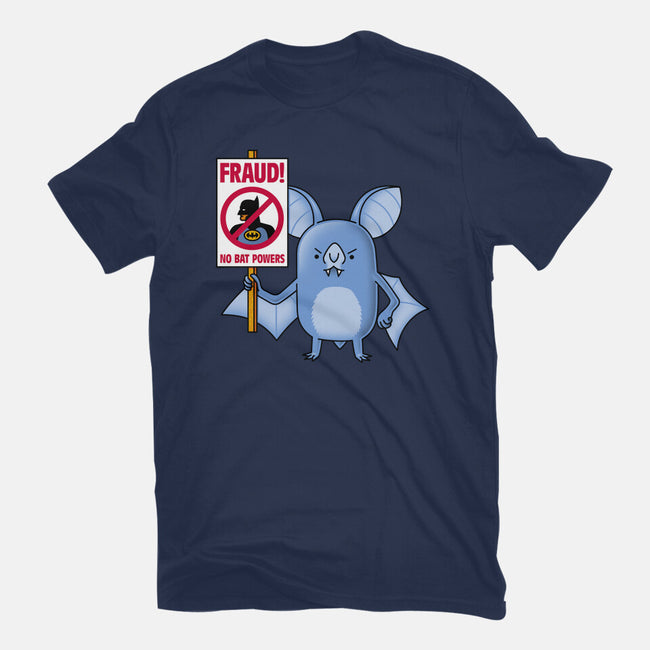Bats Against Fraud-Womens-Fitted-Tee-patrickgp