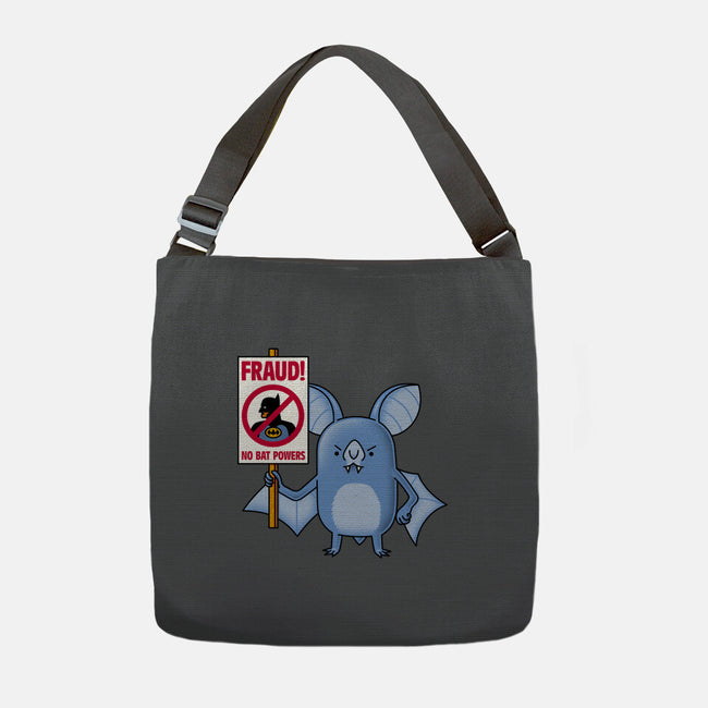 Bats Against Fraud-None-Adjustable Tote-Bag-patrickgp