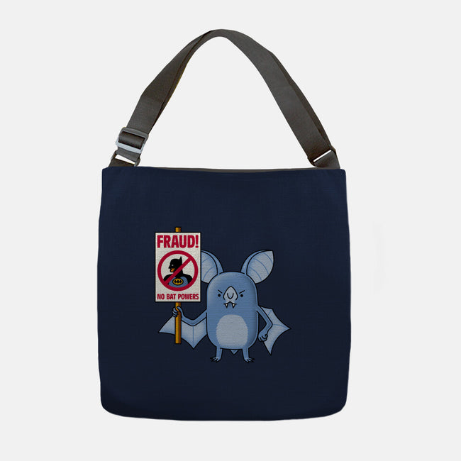 Bats Against Fraud-None-Adjustable Tote-Bag-patrickgp