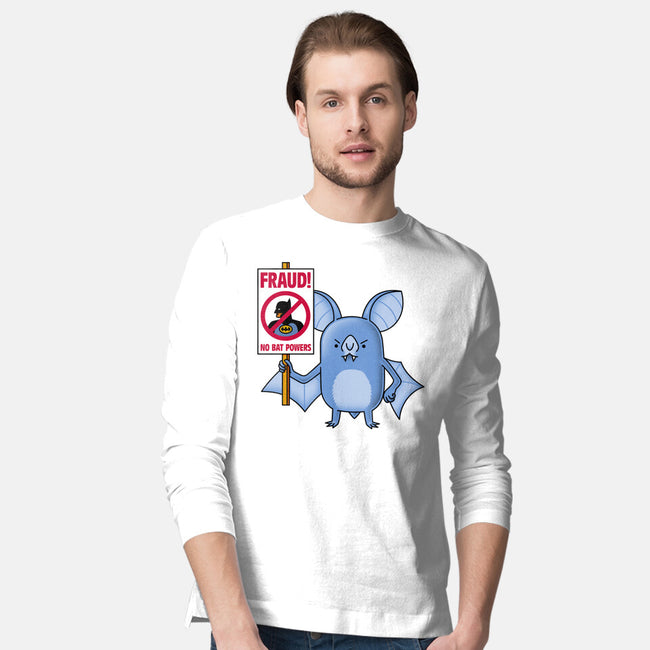 Bats Against Fraud-Mens-Long Sleeved-Tee-patrickgp