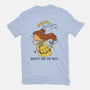 Beauty And The Bees-Womens-Fitted-Tee-imisko