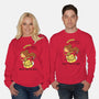 Beauty And The Bees-Unisex-Crew Neck-Sweatshirt-imisko