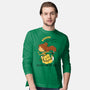 Beauty And The Bees-Mens-Long Sleeved-Tee-imisko
