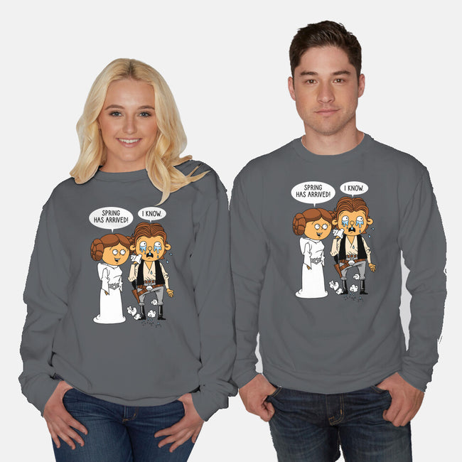 Allergy Wars-Unisex-Crew Neck-Sweatshirt-imisko