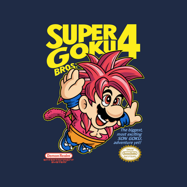 Super Goku Bros 4-Unisex-Crew Neck-Sweatshirt-Barbadifuoco