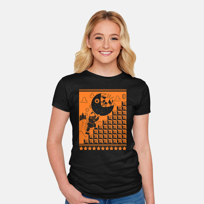 The Plumber’s Punishment-Womens-Fitted-Tee-Heyra Vieira