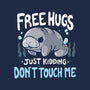 Don't Touch Me-Womens-V-Neck-Tee-Vallina84