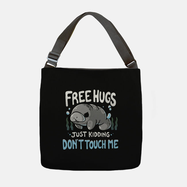 Don't Touch Me-None-Adjustable Tote-Bag-Vallina84