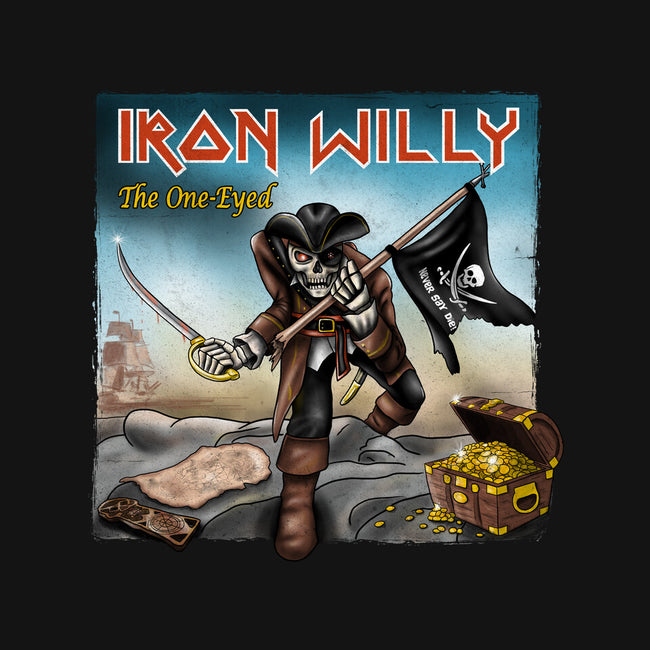 Iron Willy The One-Eyed-Unisex-Crew Neck-Sweatshirt-NMdesign