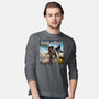 Iron Willy The One-Eyed-Mens-Long Sleeved-Tee-NMdesign