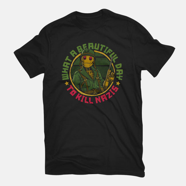 Beautiful Day-Womens-Fitted-Tee-teesgeex
