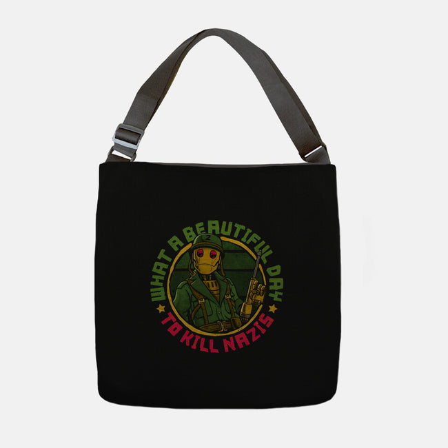Beautiful Day-None-Adjustable Tote-Bag-teesgeex