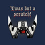 Twas But A Scratch-Womens-Fitted-Tee-Tronyx79