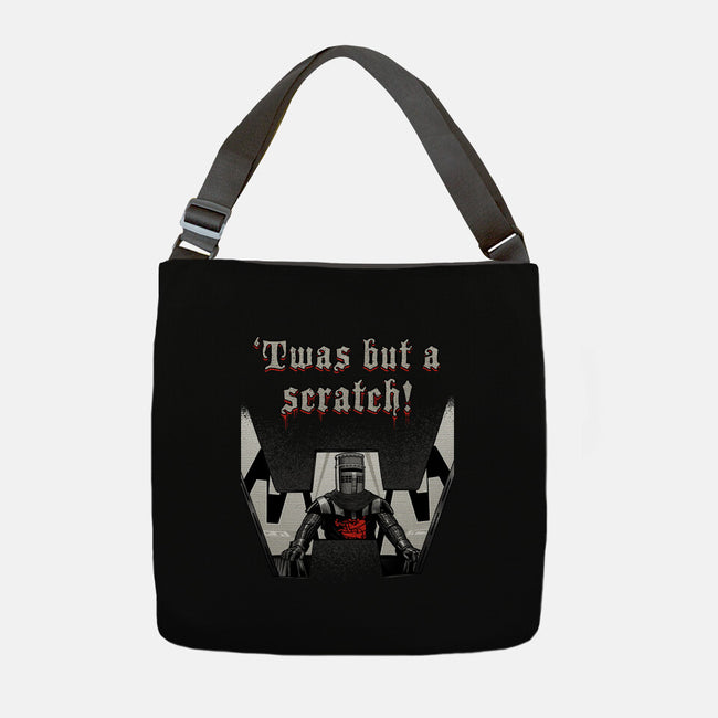 Twas But A Scratch-None-Adjustable Tote-Bag-Tronyx79